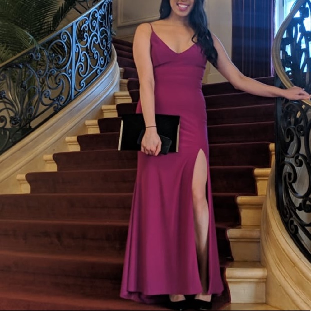 Purple Maxi Dress - Prom Dress - Formal Dress